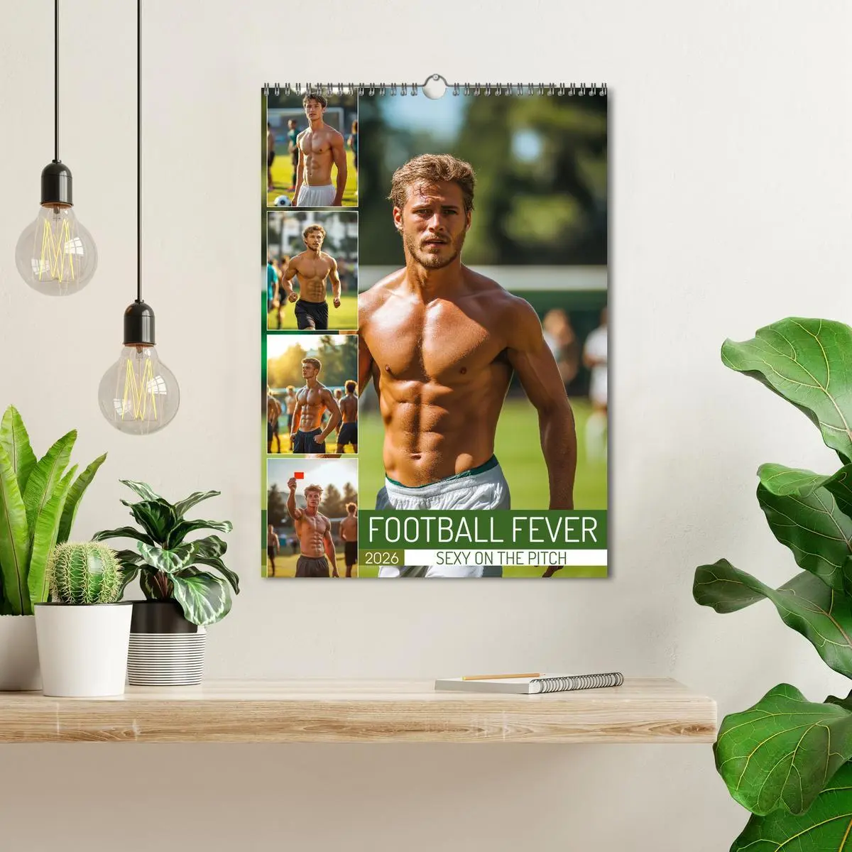 Bild: 9783516525724 | Football Fever - Sexy on the Pitch (Wall Calendar 2026 DIN A3...
