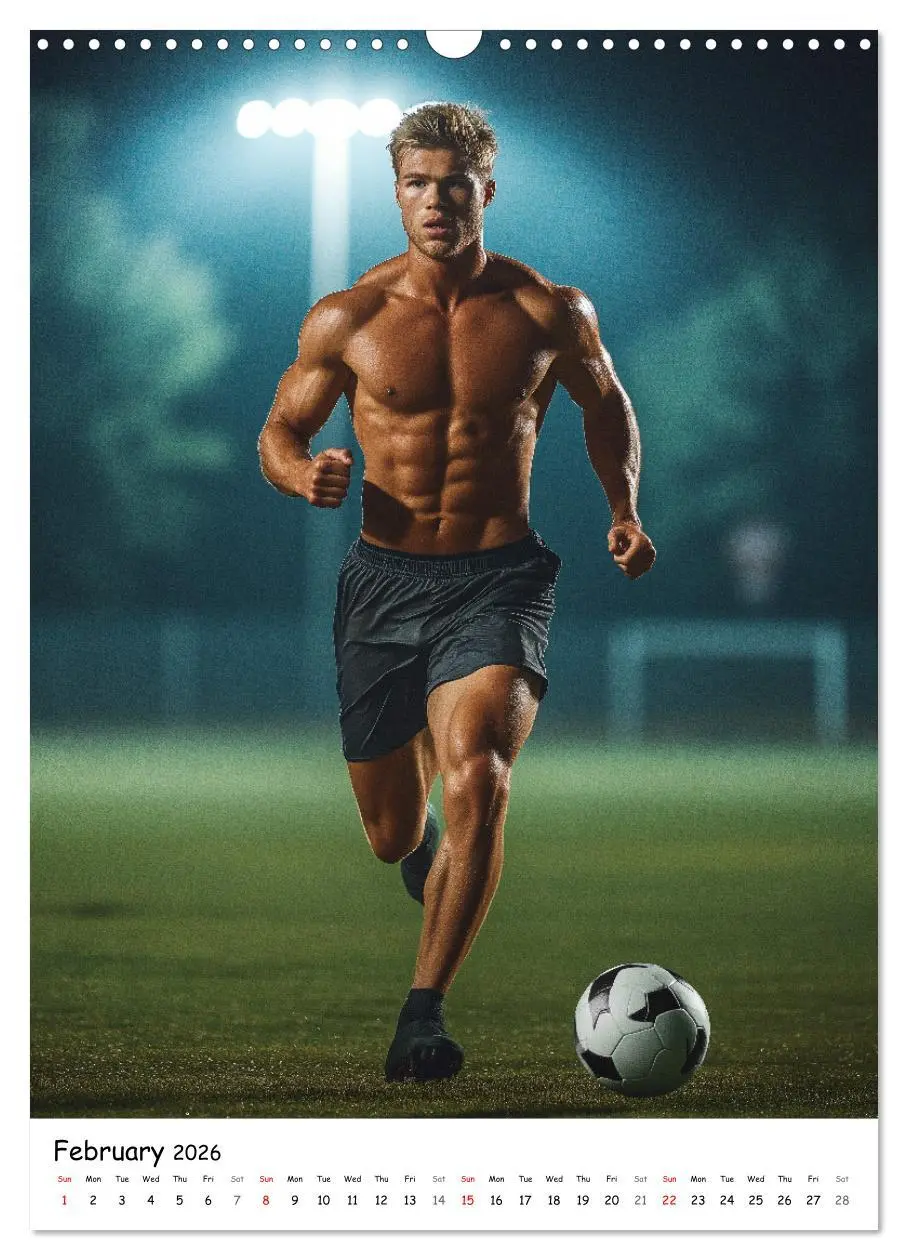 Bild: 9783516525724 | Football Fever - Sexy on the Pitch (Wall Calendar 2026 DIN A3...