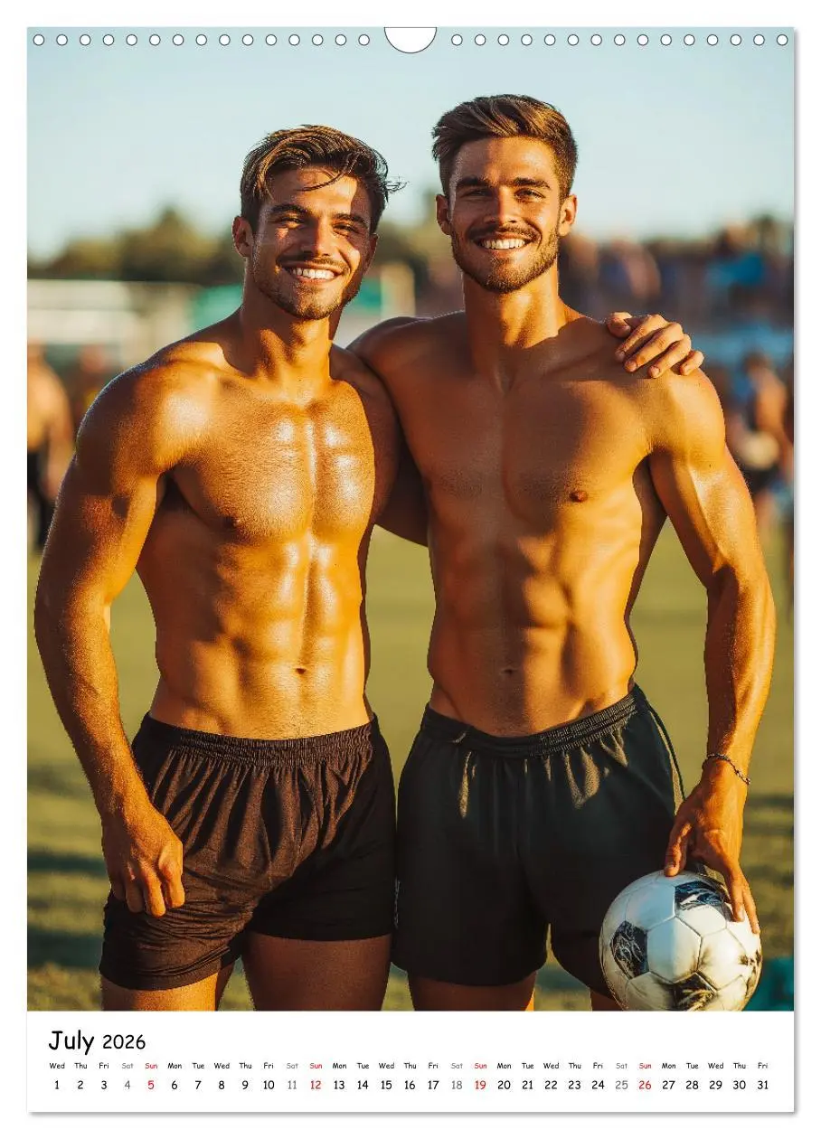 Bild: 9783516525724 | Football Fever - Sexy on the Pitch (Wall Calendar 2026 DIN A3...