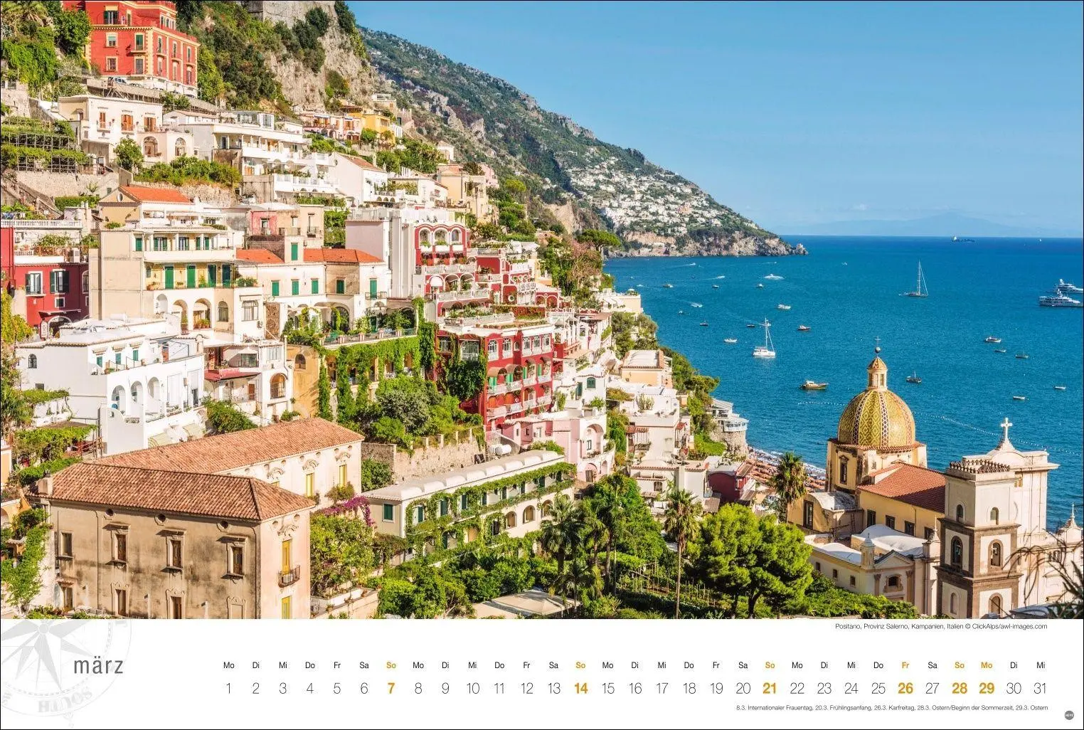 Bild: 9783756415724 | Italien Globetrotter Kalender 2027 - Von sonnigen Küsten und...