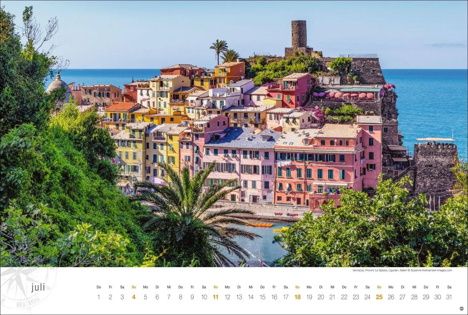 Bild: 9783756415724 | Italien Globetrotter Kalender 2027 - Von sonnigen Küsten und...