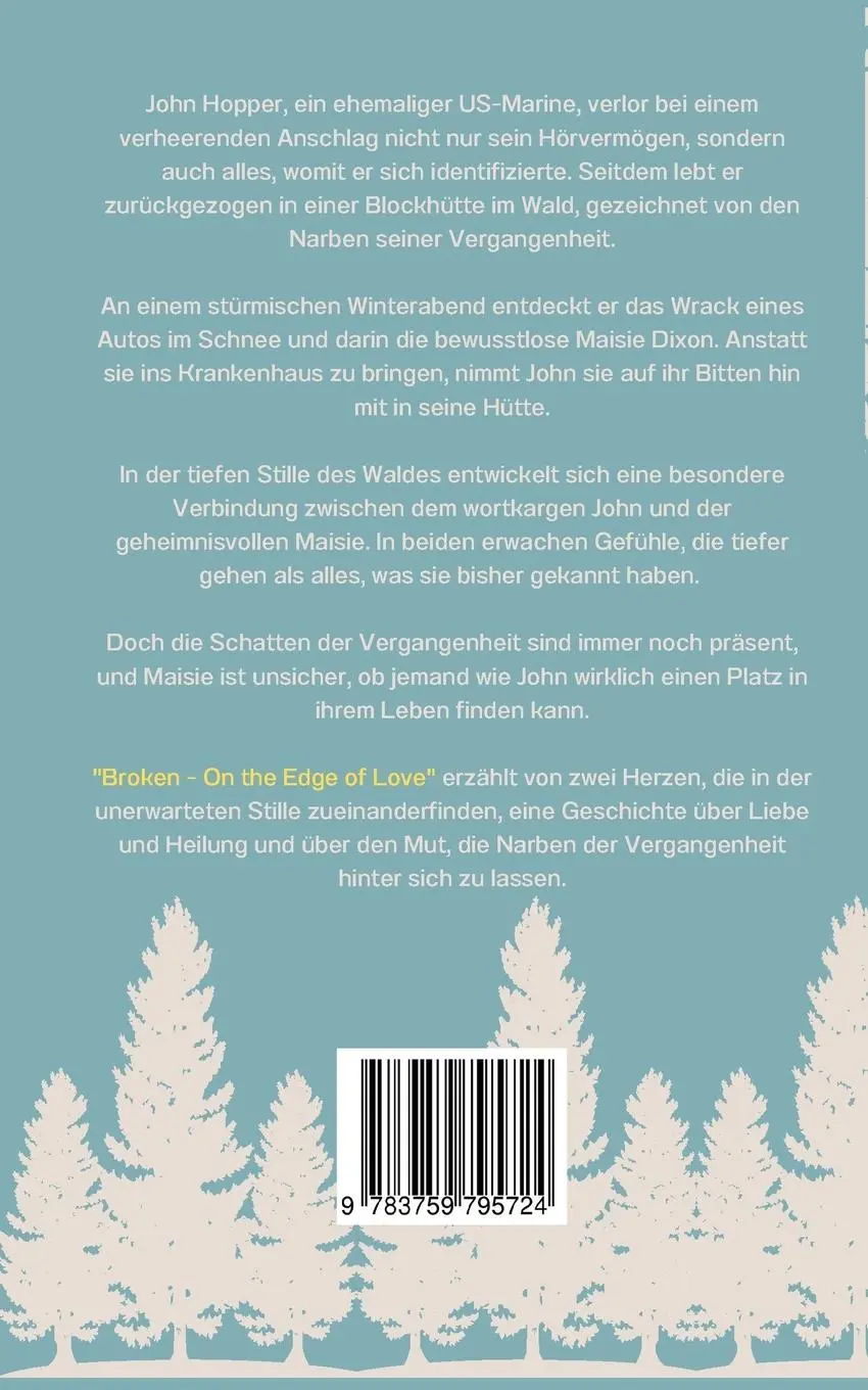 Rückseite: 9783759795724 | Broken - On the Edge of Love | Hedy Mae | Taschenbuch | 270 S. | 2024