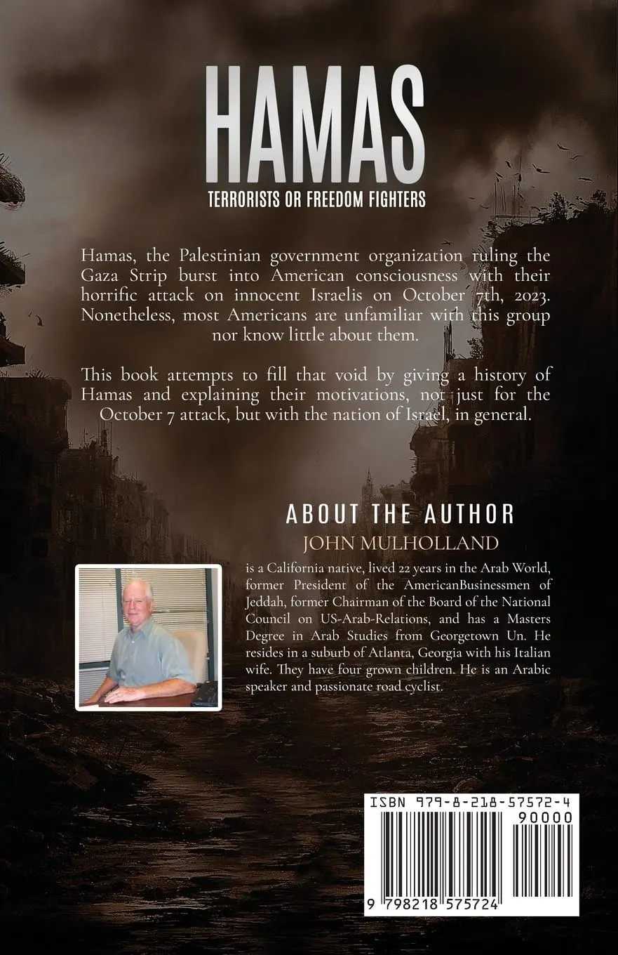 Rückseite: 9798218575724 | Hamas | Terrorists or Freedom Fighters? | John M. Mulholland | Buch
