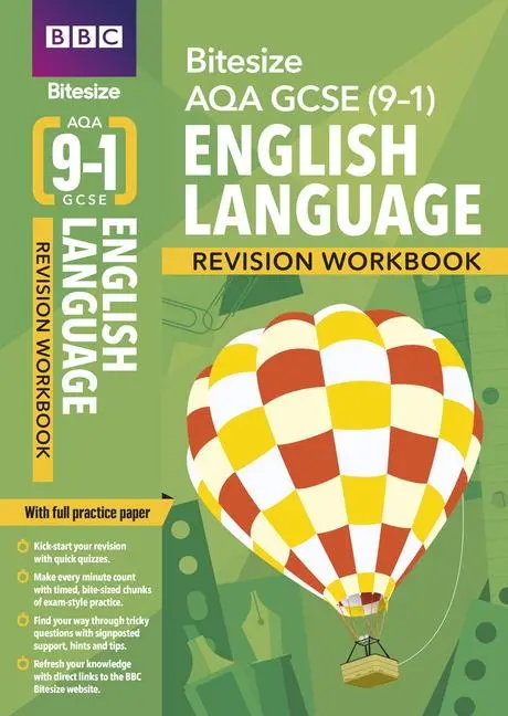 Cover: 9781406685824 | BBC Bitesize AQA GCSE English Language: Workbook - for 2025 and...