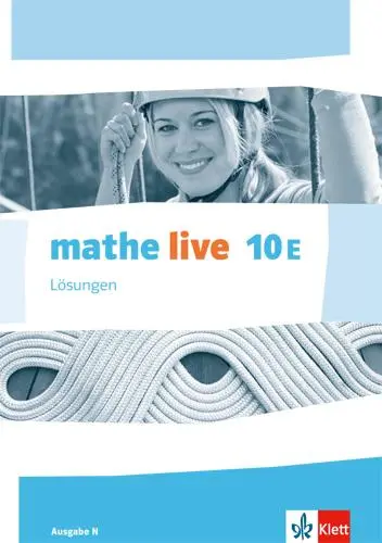 Cover: 9783127205824 | mathe live. Lösungen 10. Schuljahr. Ausgabe N | Böer | Broschüre