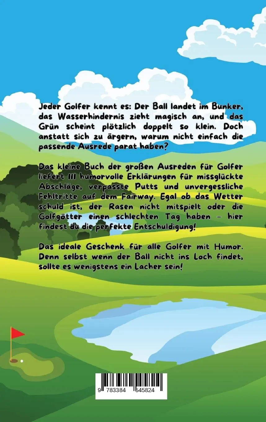 Rückseite: 9783384545824 | Das kleine Buch der großen Ausreden für Golfer | Michael Beutel | Buch