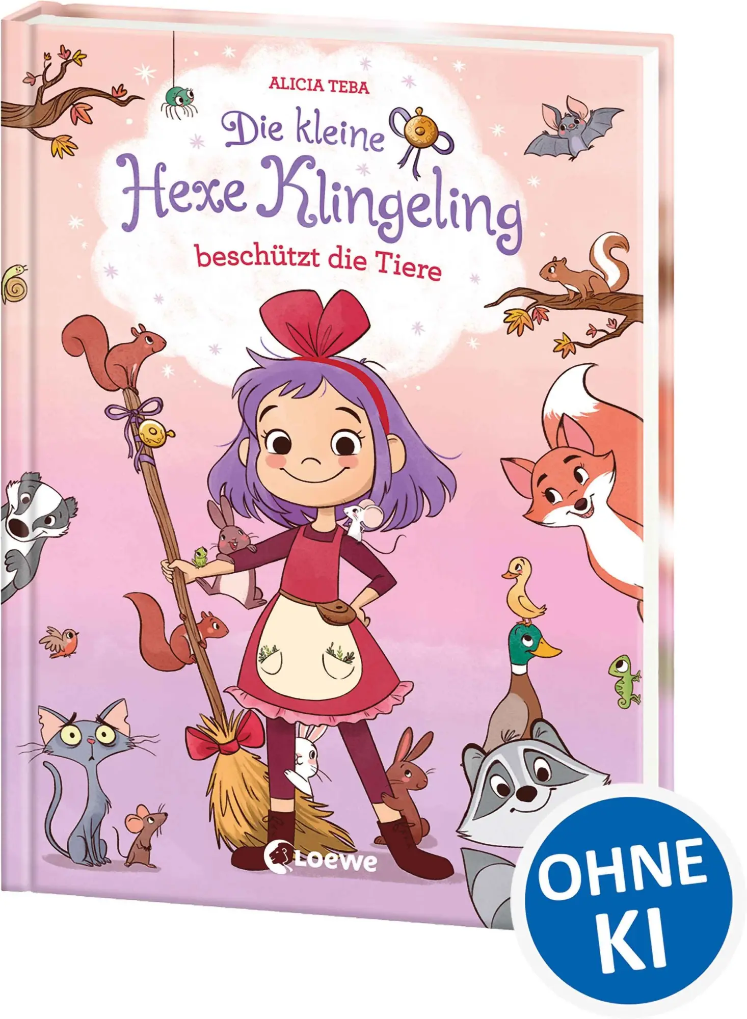 Cover: 9783743225824 | Die kleine Hexe Klingeling beschützt die Tiere | Alicia Teba | Buch