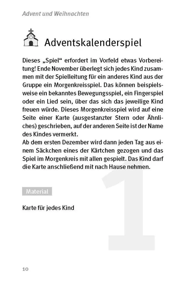 Bild: 9783769825824 | Die 50 besten Spiele für die Feste im Kirchenjahr für 3- bis 7-Jährige