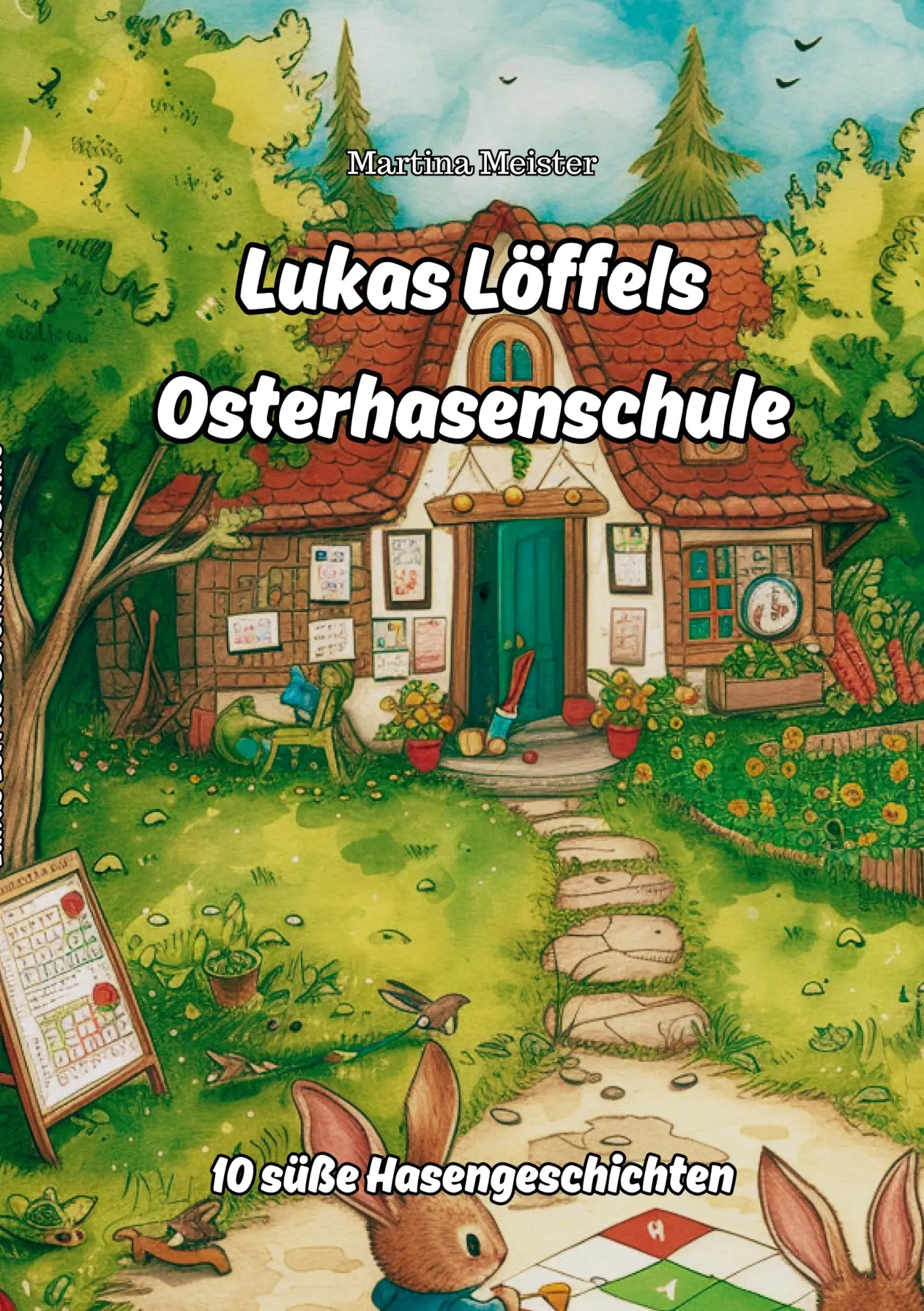 Cover: 9783946585824 | Lukas Löffels Osterhasenschule | 10 süße Hasengeschichten | Meister