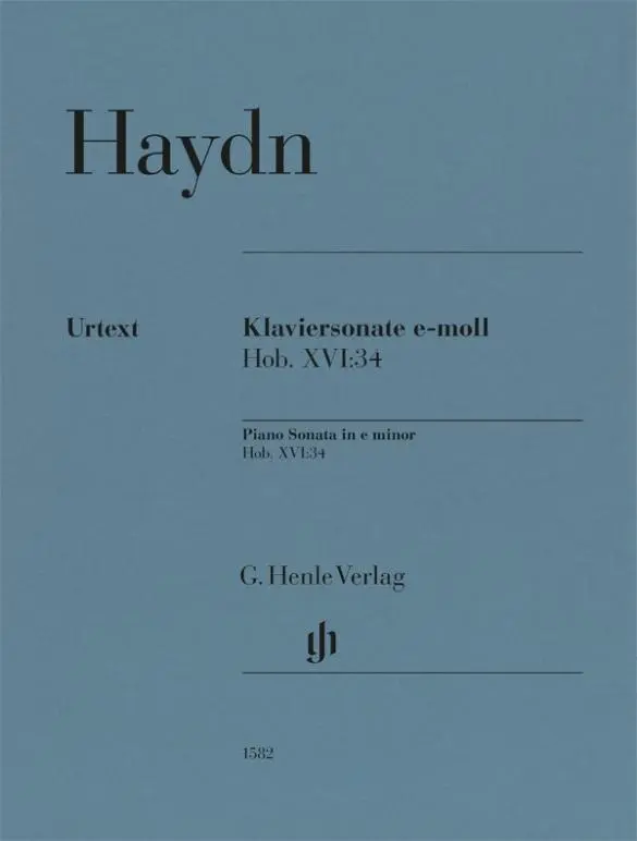 Cover: 9790201815824 | Joseph Haydn - Klaviersonate e-moll Hob. XVI:34 | Georg Feder | Buch