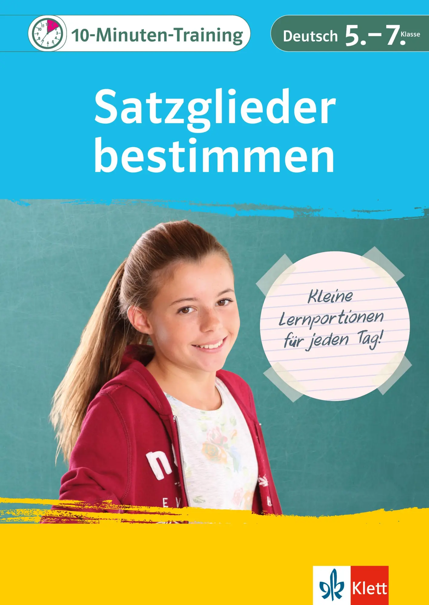 Cover: 9783129275924 | 10-Minuten-Training Deutsch Grammatik Satzglieder bestimmen 5.-7....