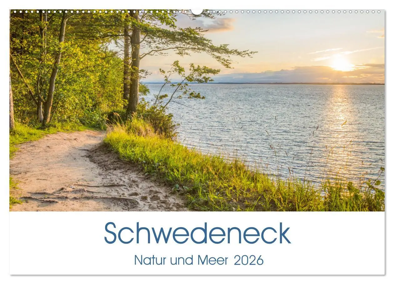 Cover: 9783457275924 | Schwedeneck Natur und Meer (Wandkalender 2026 DIN A2 quer),...