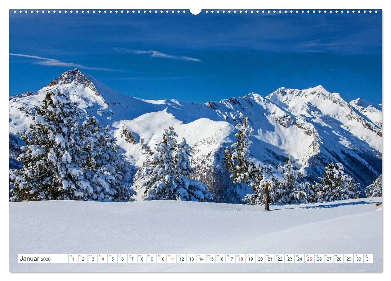 Bild: 9783457725924 | Tweng und Obertauern (Wandkalender 2026 DIN A2 quer), CALVENDO...
