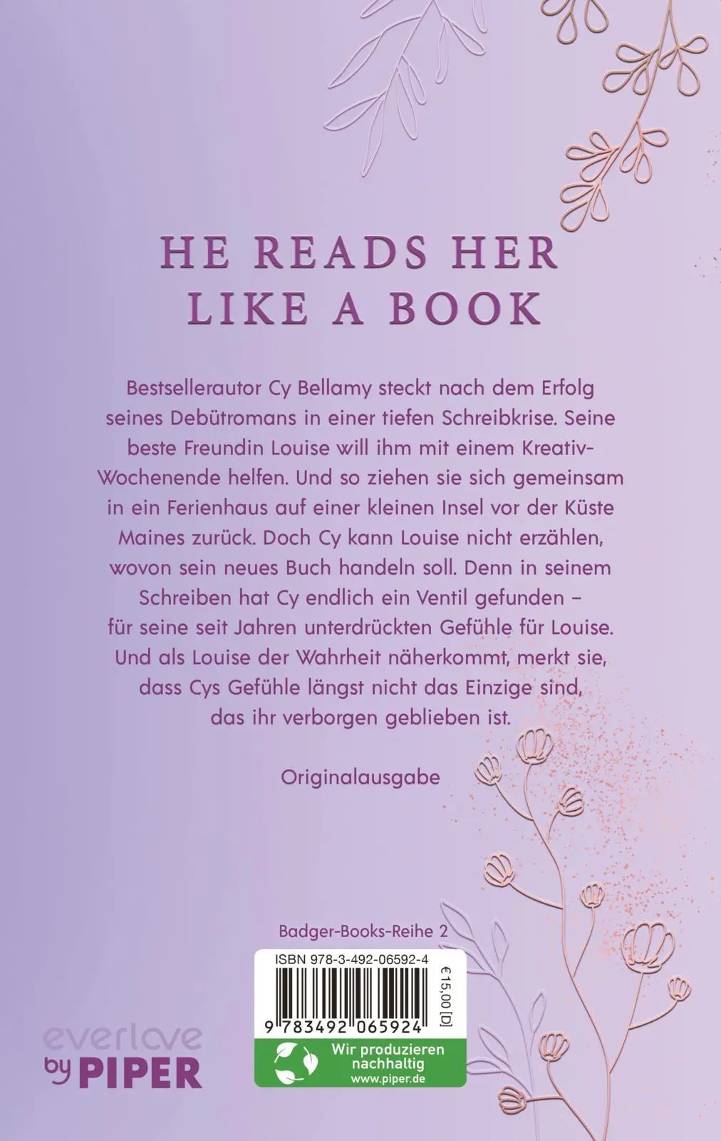 Rückseite: 9783492065924 | Pages unwritten | Kathinka Engel | Taschenbuch | Badger-Books-Reihe