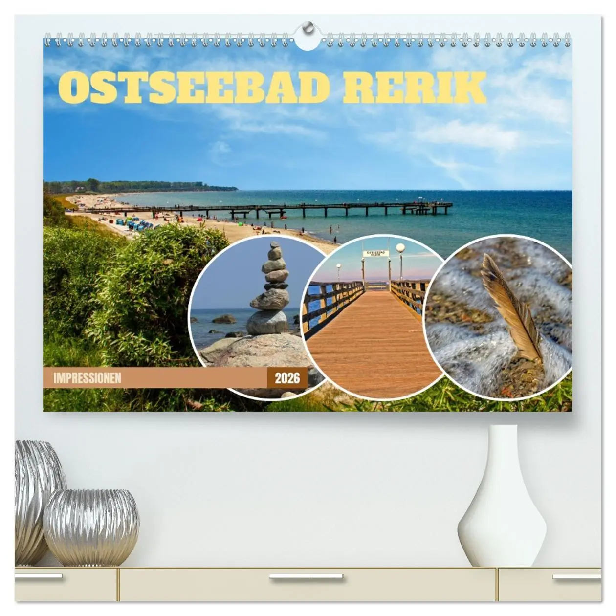 Cover: 9783516055924 | Impressionen Ostseebad Rerik (hochwertiger Premium Wandkalender...
