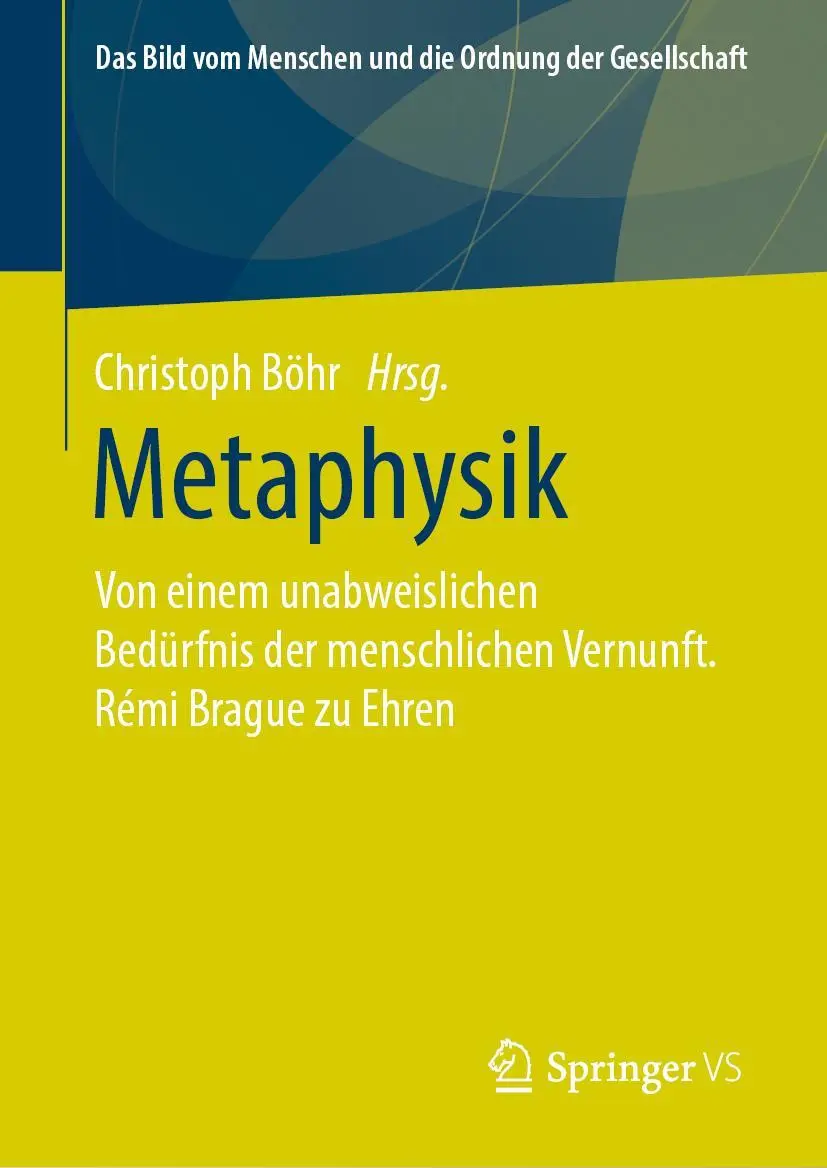 Cover: 9783658315924 | Metaphysik | Christoph Böhr | Buch | xvi | Deutsch | 2020