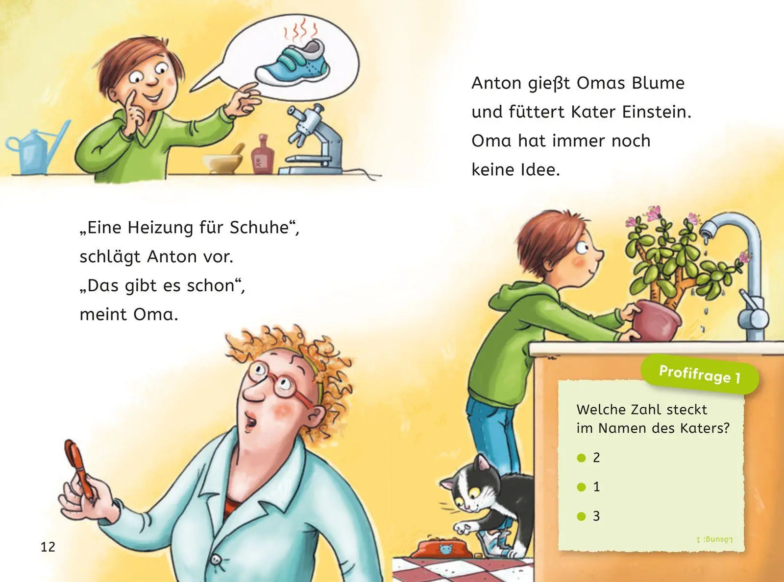 Bild: 9783737375924 | Leseprofis - Die total verrückte Schrumpf-Maschine, 1. Klasse | Buch