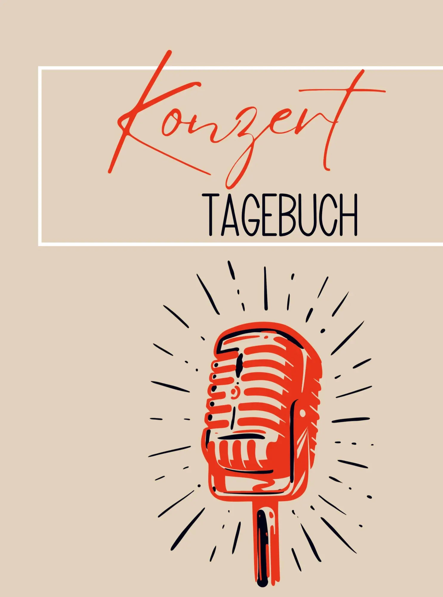 Cover: 9789403735924 | Konzert Tagebuch | Nora Milles | Taschenbuch | 108 S. | Deutsch | 2024