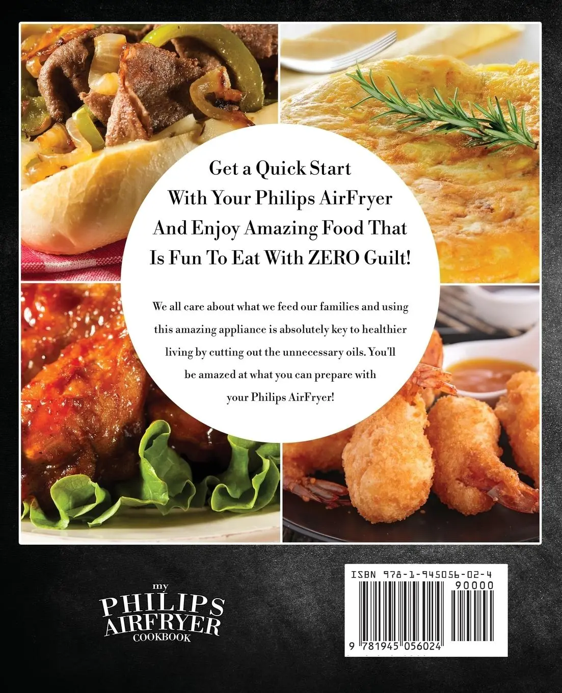 Rückseite: 9781945056024 | My Philips AirFryer Cookbook | Rebecca Dunlea | Taschenbuch | Englisch