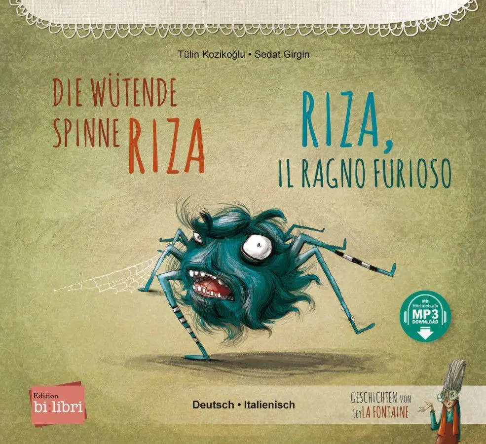 Cover: 9783197796024 | Die wütende Spinne Riza (Deutsch-Italienisch) | Tülin Kozikoglu | Buch