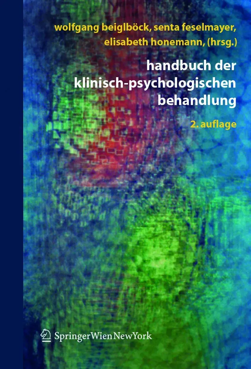 Cover: 9783211236024 | Handbuch der klinisch-psychologischen Behandlung | Beiglböck (u. a.)