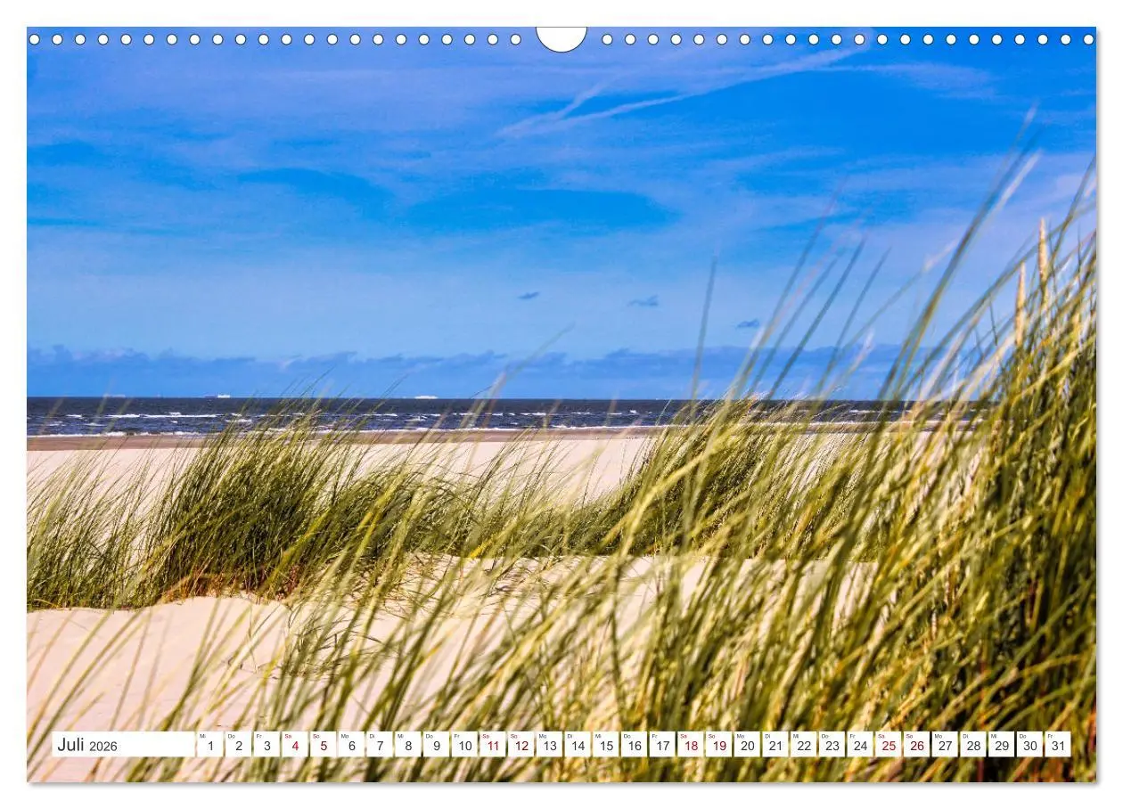 Bild: 9783457546024 | Langeoog - Perle der Natur (Wandkalender 2026 DIN A3 quer),...