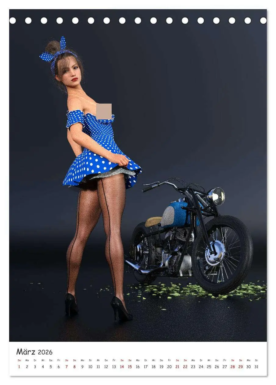 Bild: 9783516256024 | Sexy Bunnys und heiße Öfen (Tischkalender 2026 DIN A5 hoch),...