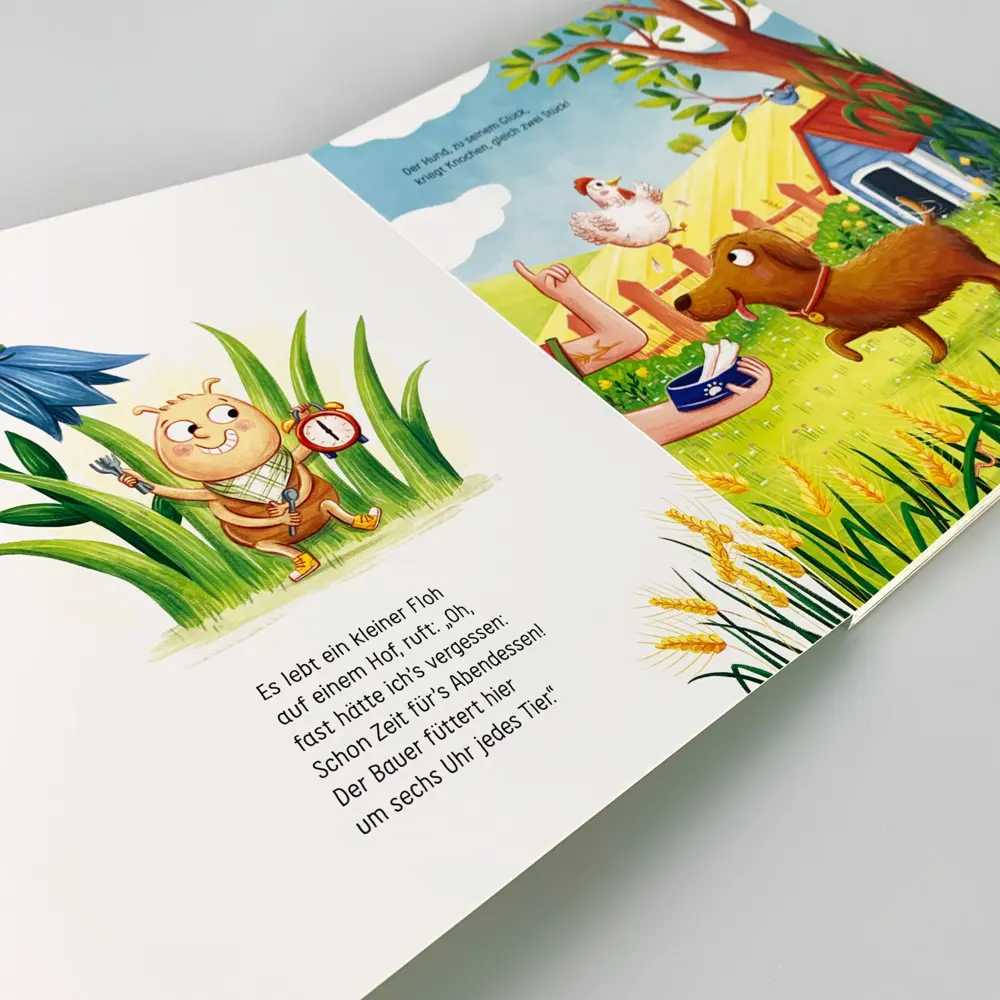 Bild: 9783734816024 | Auf welchen Po hüpft der Floh? | Sabine Praml | Buch | 16 S. | Deutsch