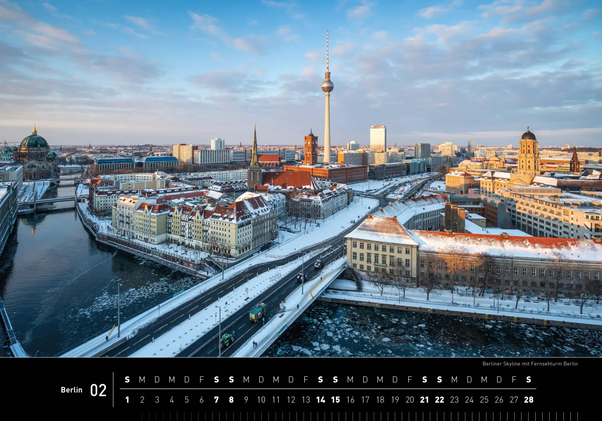 Bild: 9783968556024 | Berlin Premiumkalender 2026 | Jan Becke | Kalender | 14 S. | Deutsch