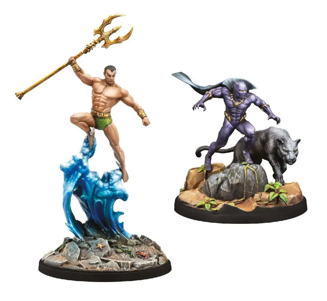 Bild: 841333126124 | Marvel: Crisis Protocol - Black Panther, Chosen of Bast &amp; Namor,...