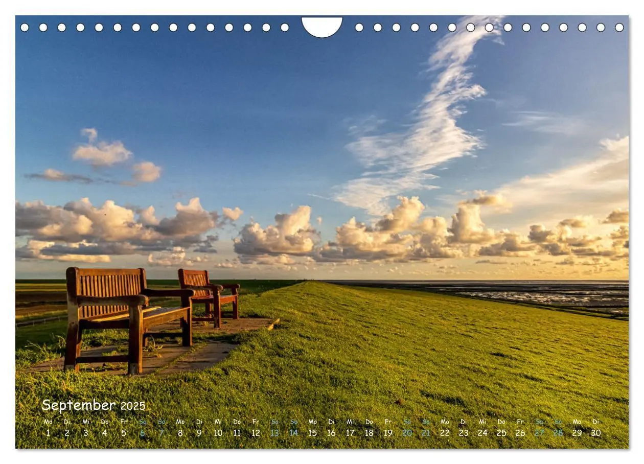 Bild: 9783383806124 | Westküste - Zwischen St. Peter Ording, Büsum und Elbe (Wandkalender...