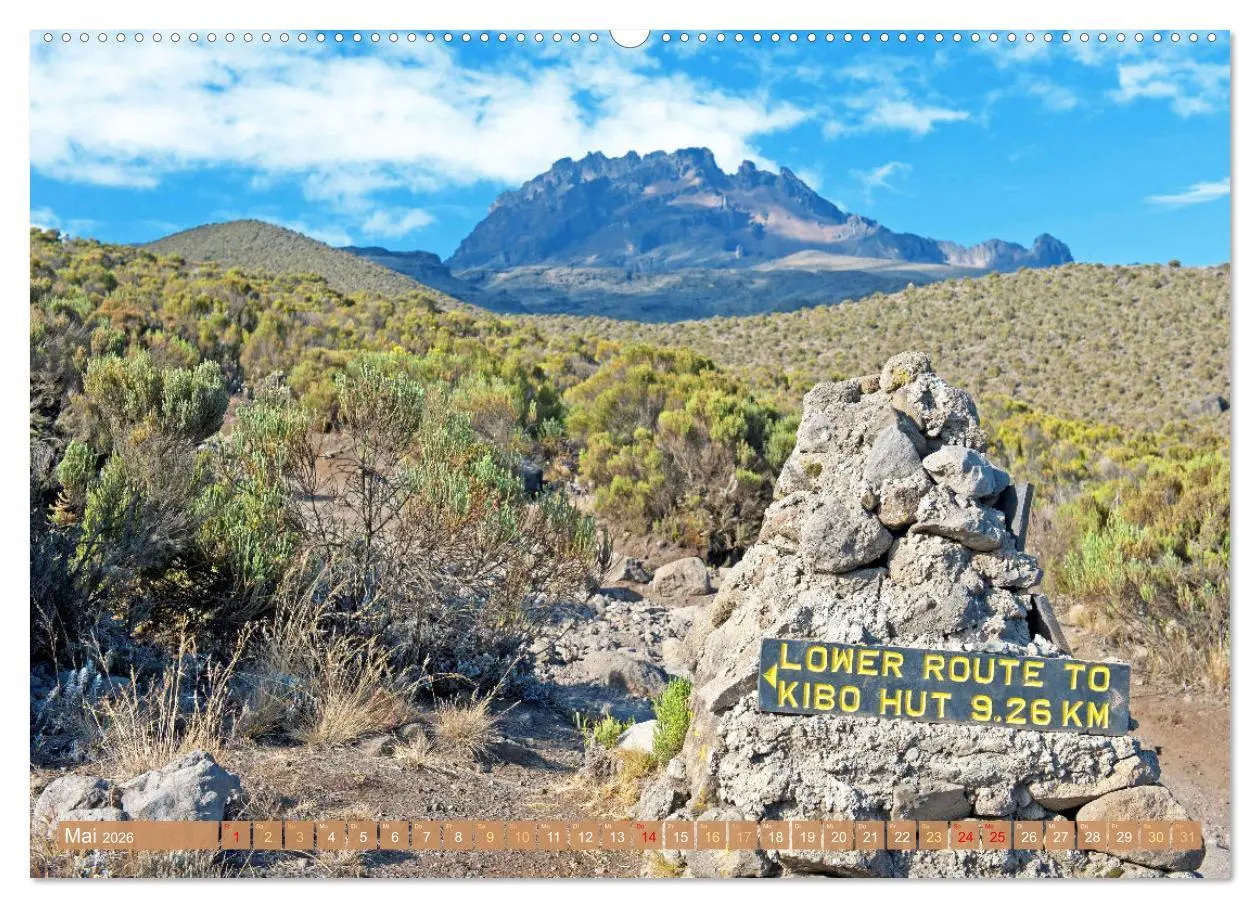 Bild: 9783457466124 | Entdeckungen am Kilimandscharo (hochwertiger Premium Wandkalender...