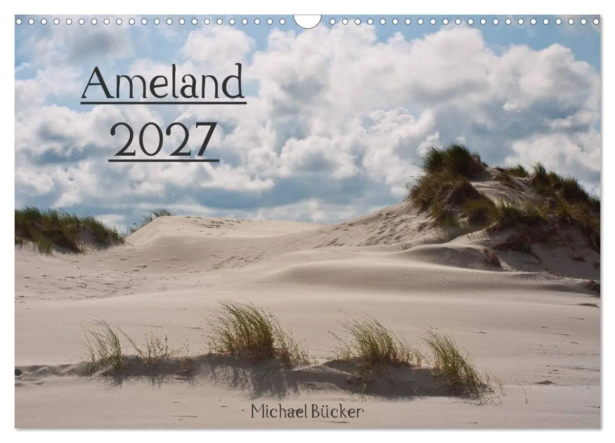Cover: 9783594226124 | Ameland (Wandkalender 2027 DIN A3 quer), CALVENDO Monatskalender