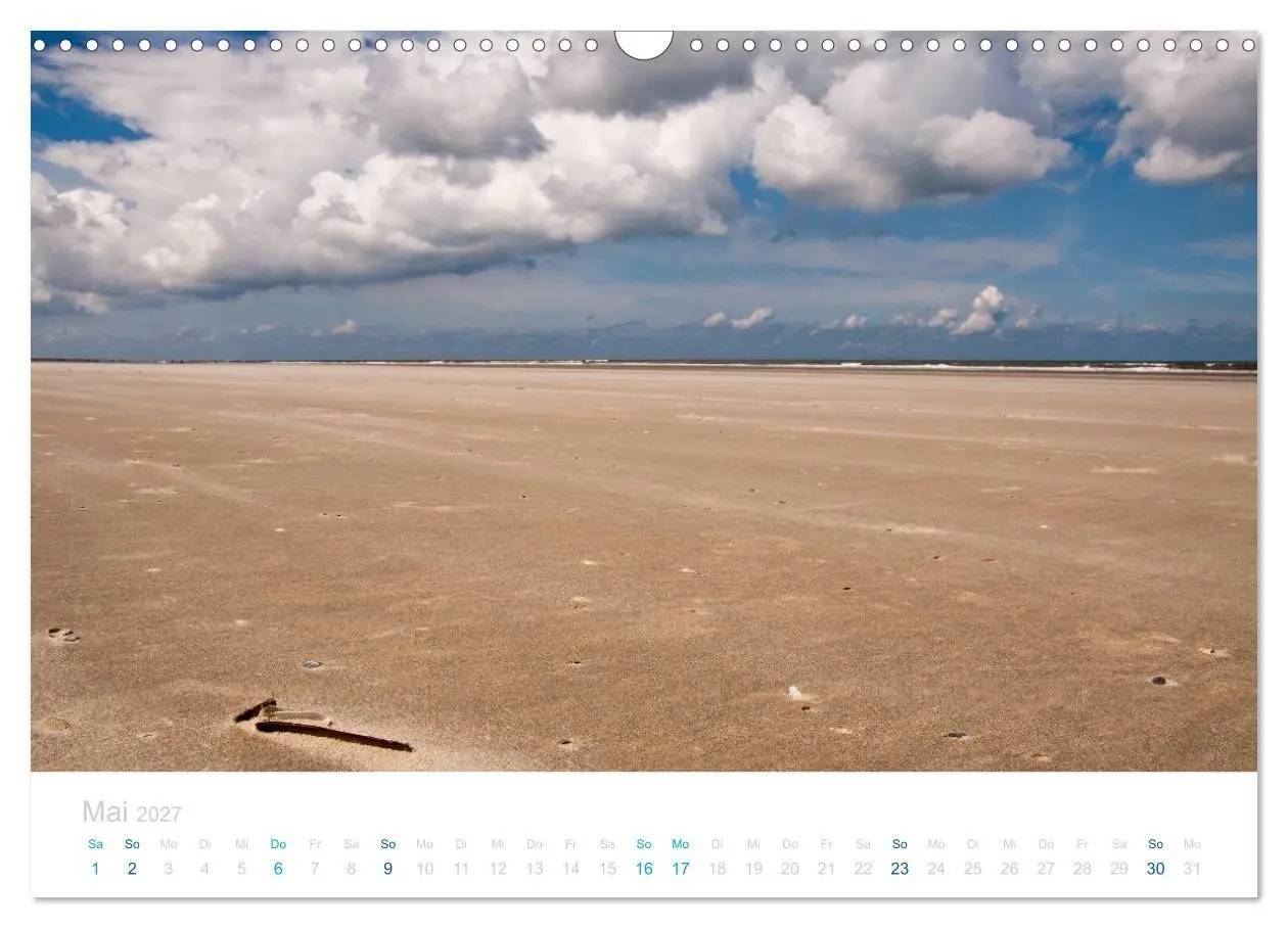 Bild: 9783594226124 | Ameland (Wandkalender 2027 DIN A3 quer), CALVENDO Monatskalender