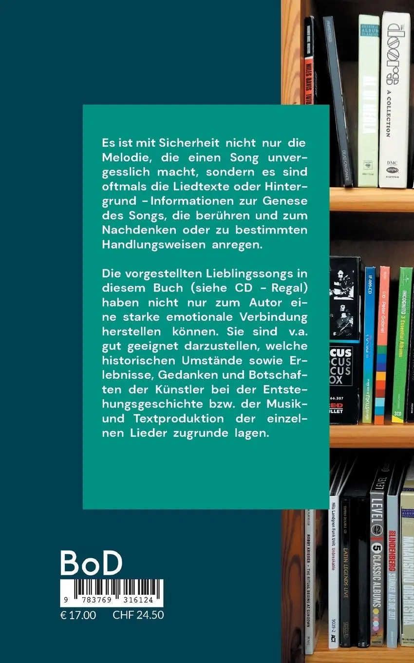 Rückseite: 9783769316124 | Lieblingssongs | Liedtexte und Geschichten | L. C. Wizard | Buch