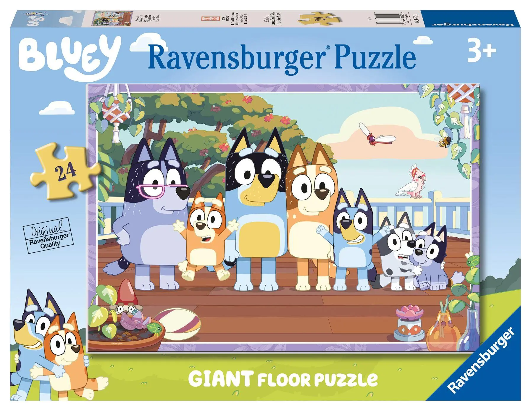 Cover: 4005556056224 | Ravensburger Kinderpuzzle 05622 - Familienzeit - Bodenpuzzle mit 24...