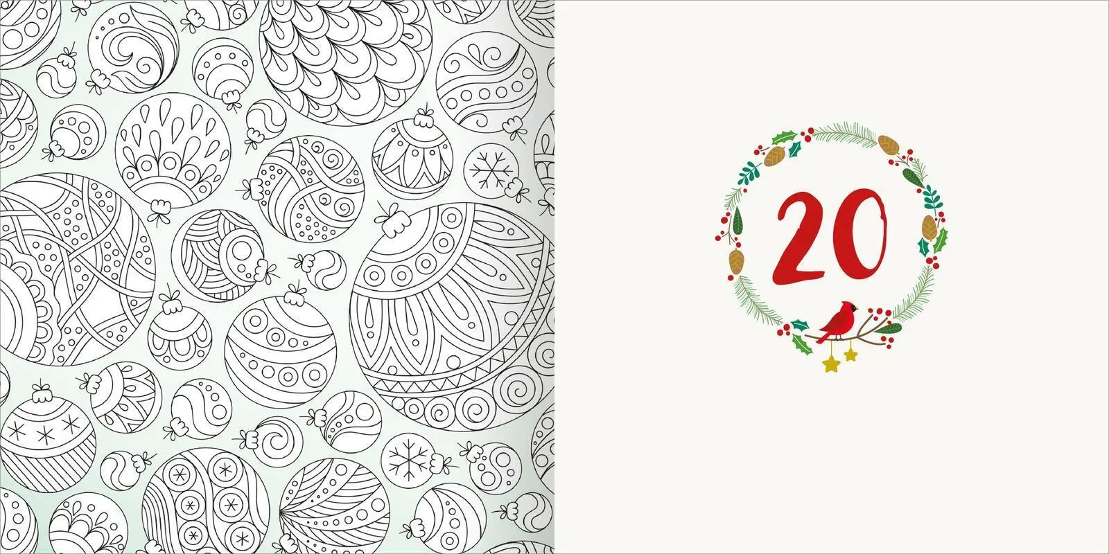 Bild: 4014489136224 | Diamond Adventskalender | Kalender | Softcover mit Stickerseite