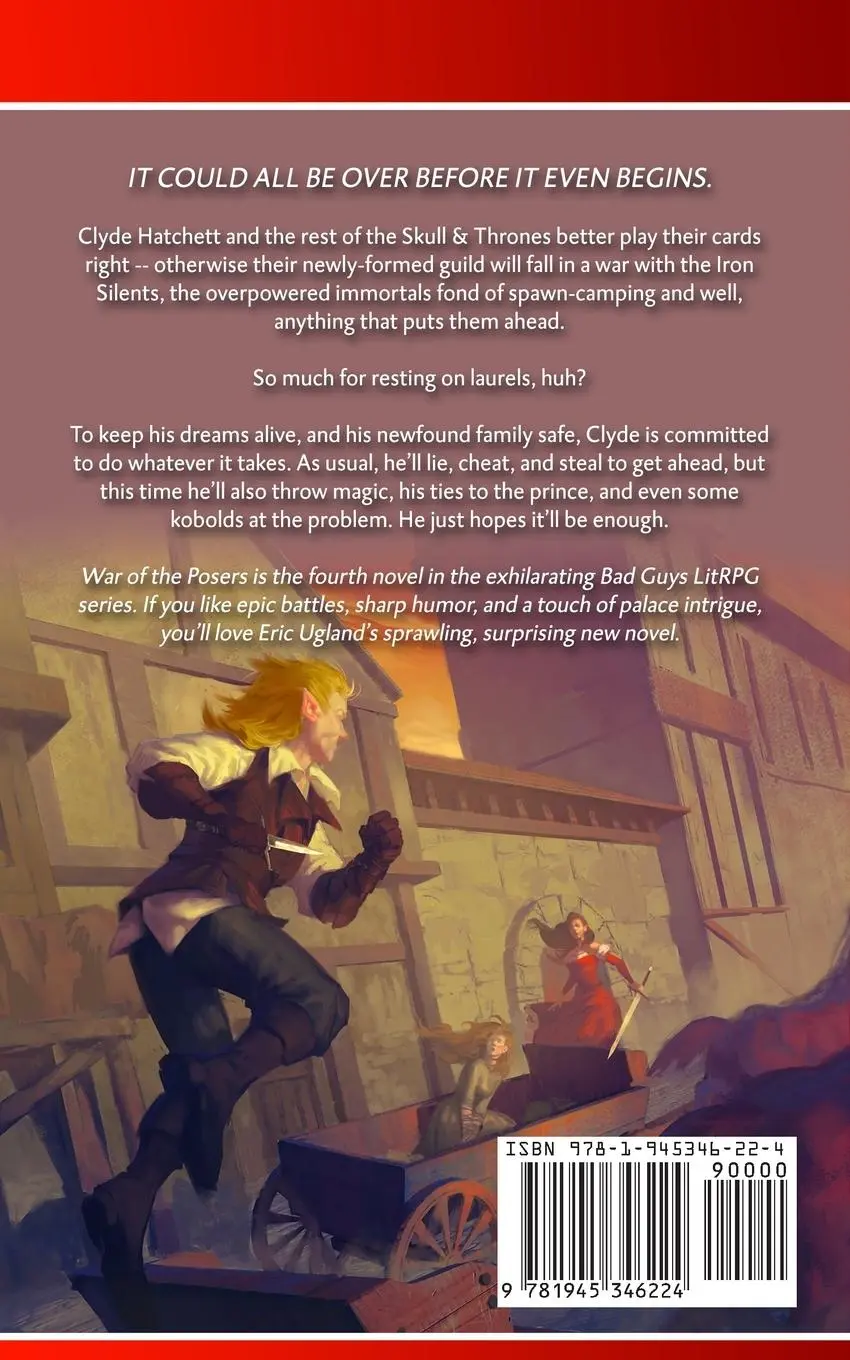 Rückseite: 9781945346224 | War of the Posers | Eric Ugland | Taschenbuch | Englisch | 2020