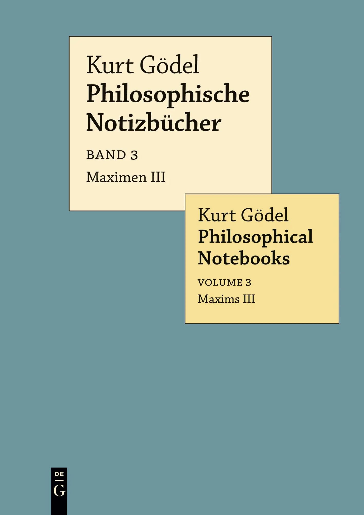 Cover: 9783112216224 | Philosophische Notizbücher / Philosophical Notebooks, Band 3,...