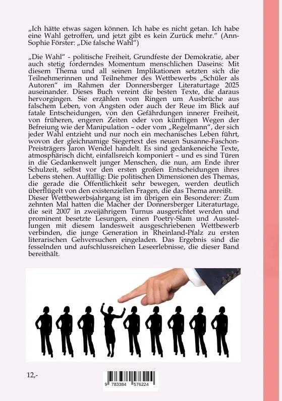 Rückseite: 9783384576224 | Die Wahl | Thomas Maria Mayr (u. a.) | Taschenbuch | 152 S. | Deutsch
