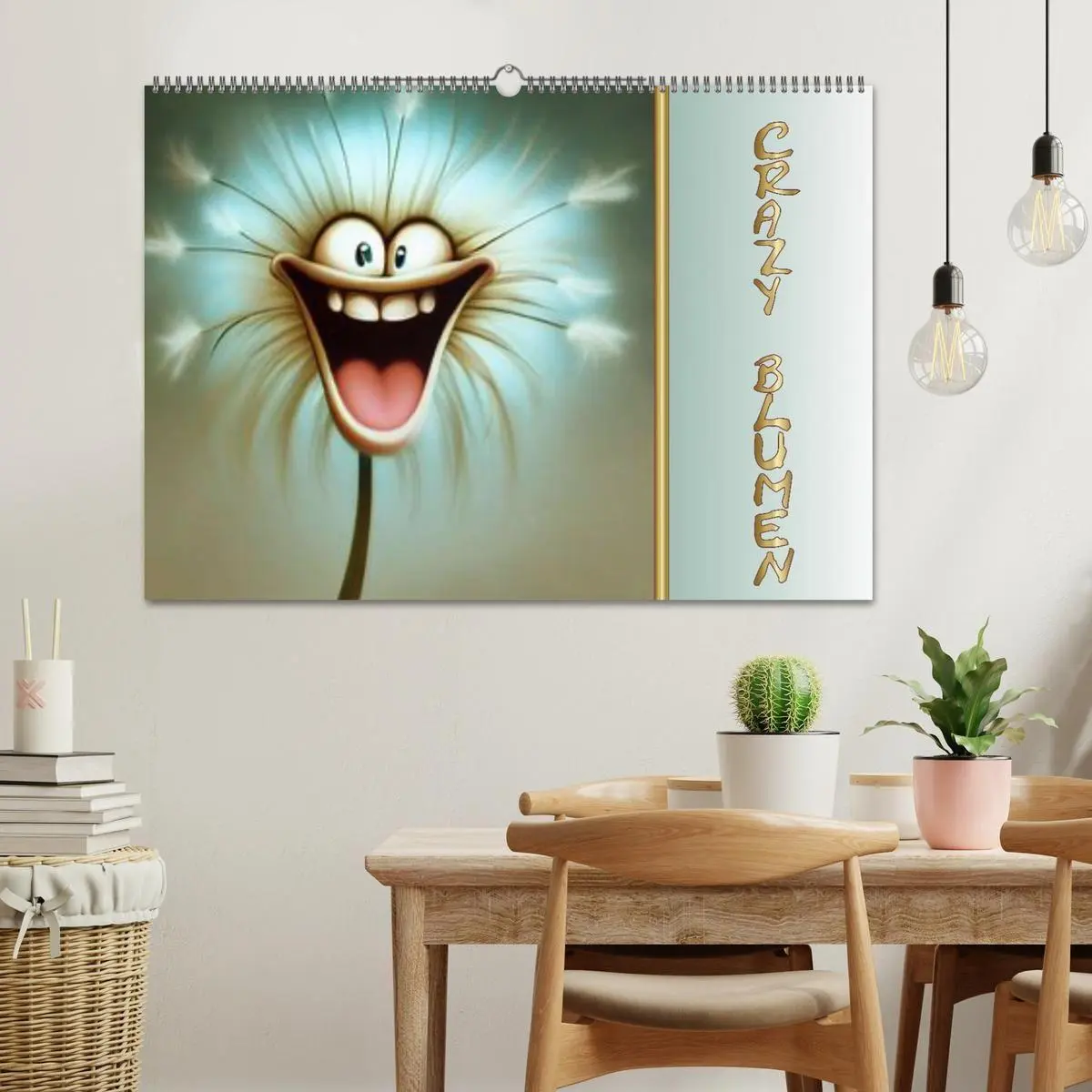 Bild: 9783569256224 | Crazy Blumen (Wandkalender 2027 DIN A2 quer), CALVENDO Monatskalender