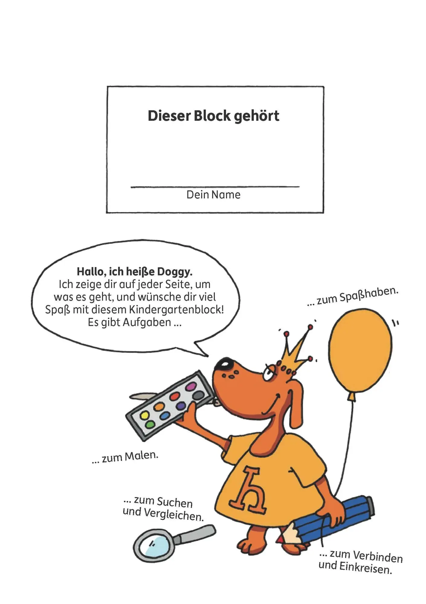 Bild: 9783881006224 | Kindergartenblock - Verbinden, vergleichen, Fehler finden ab 4 Jahre