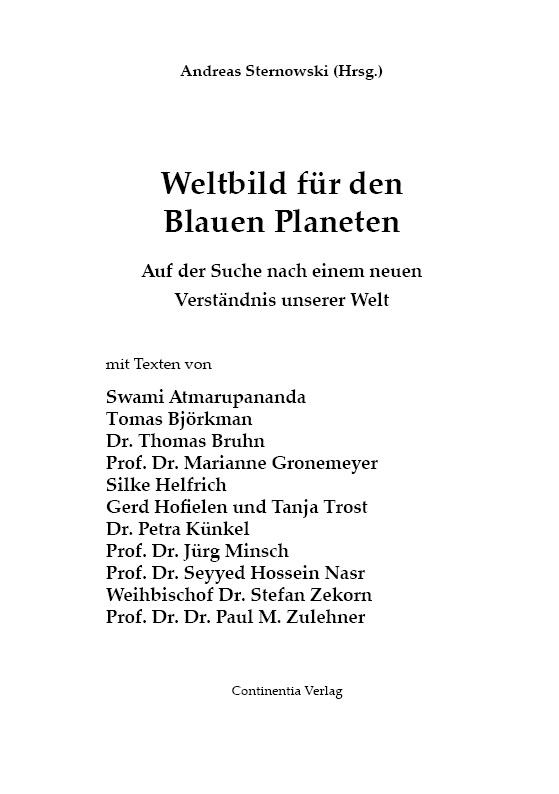 Bild: 9783982086224 | Weltbild für den Blauen Planeten | Tomas Björkman (u. a.) | Buch
