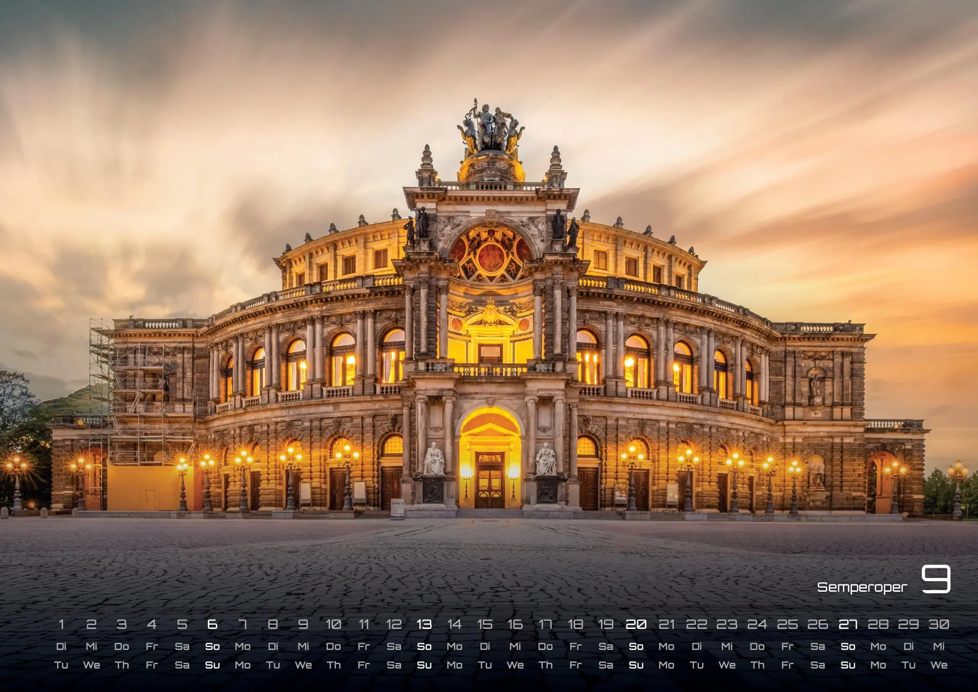 Bild: 9783986736224 | Dresden - magisches Elbflorenz - 2026 - Kalender DIN A3 | GP-Fever. de