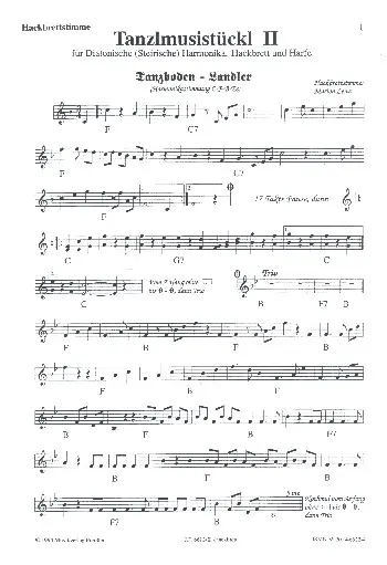 Cover: 9790201466224 | 12 Brandneue Leichte Stuckl | Fur Steirische Harmonika | M. Kumeth