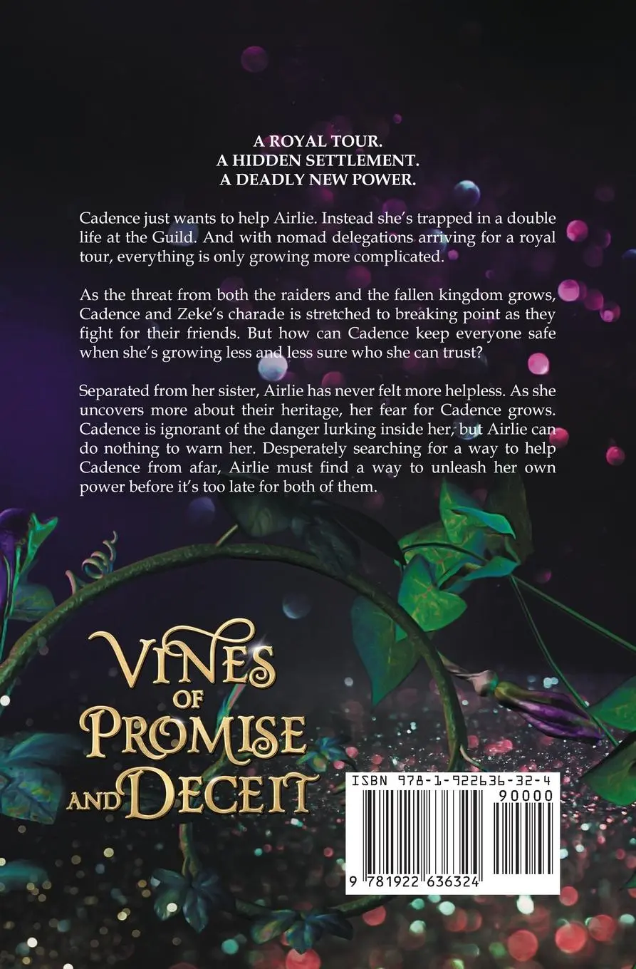 Rückseite: 9781922636324 | Vines of Promise and Deceit | Melanie Cellier | Taschenbuch | Englisch