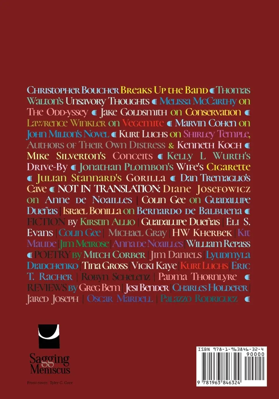 Rückseite: 9781963846324 | Exacting Clam No. 15 | Winter 2024 | Guillermo Stitch (u. a.) | Buch