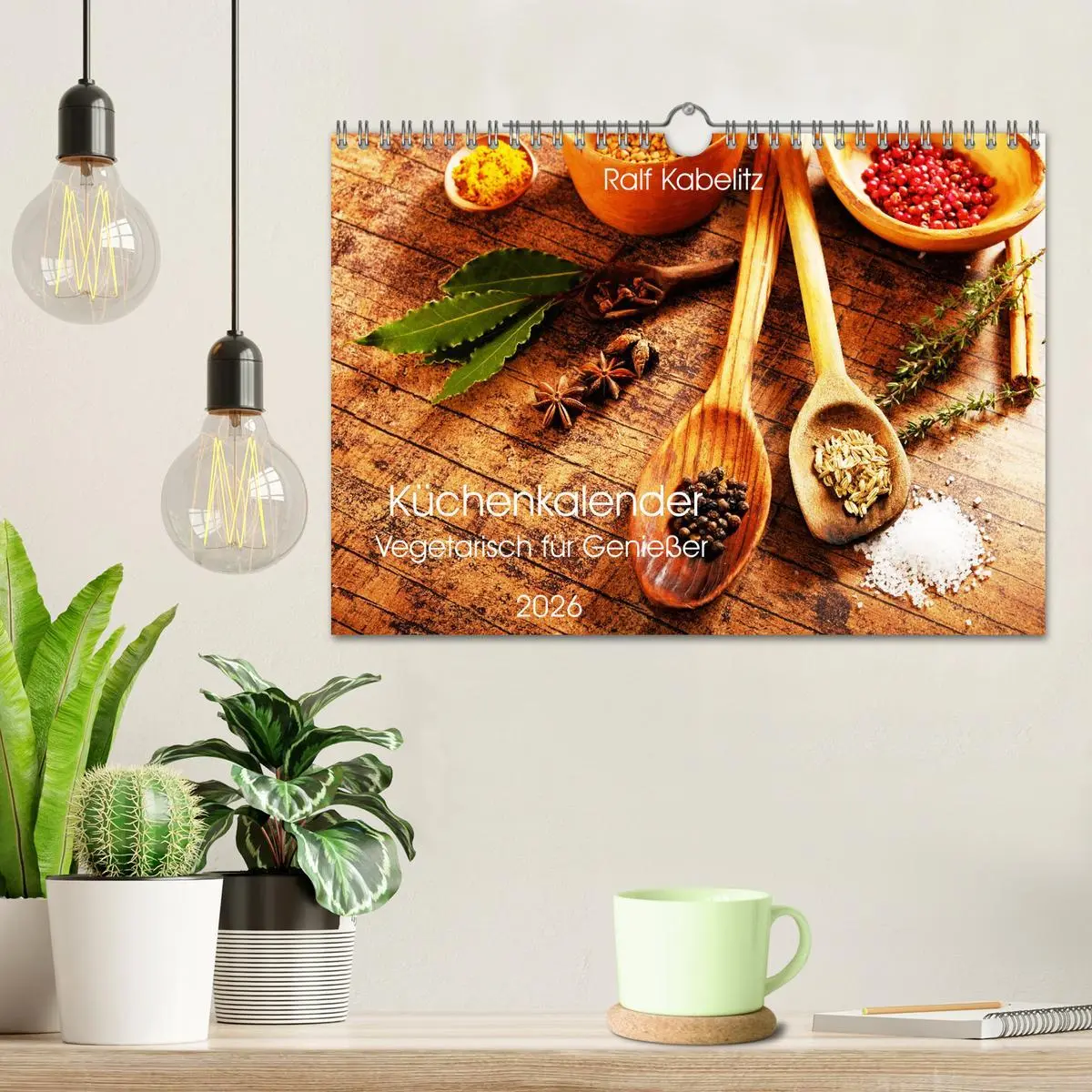 Bild: 9783457376324 | Küchenkalender Vegetarisch für Genießer 2026 (Wandkalender 2026 DIN...