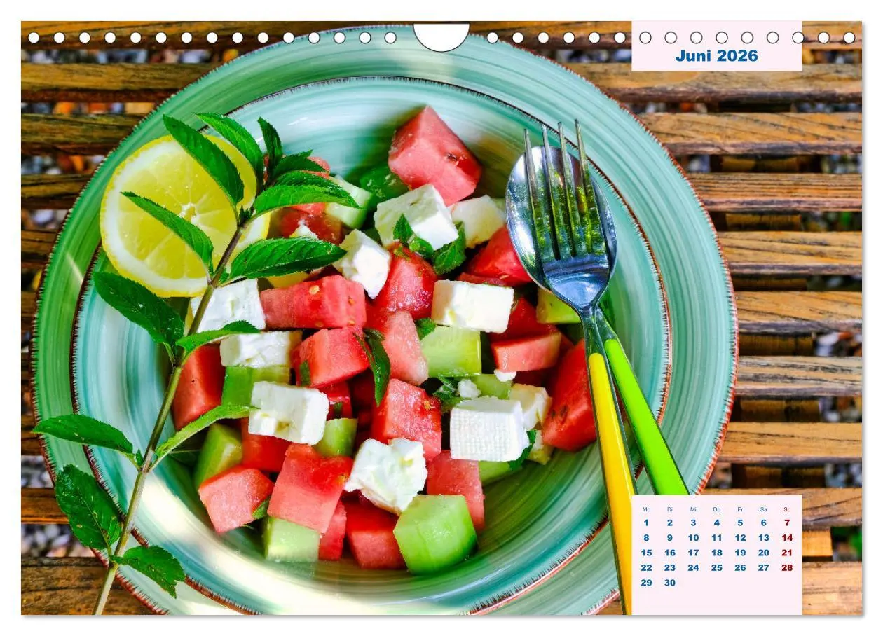 Bild: 9783457376324 | Küchenkalender Vegetarisch für Genießer 2026 (Wandkalender 2026 DIN...