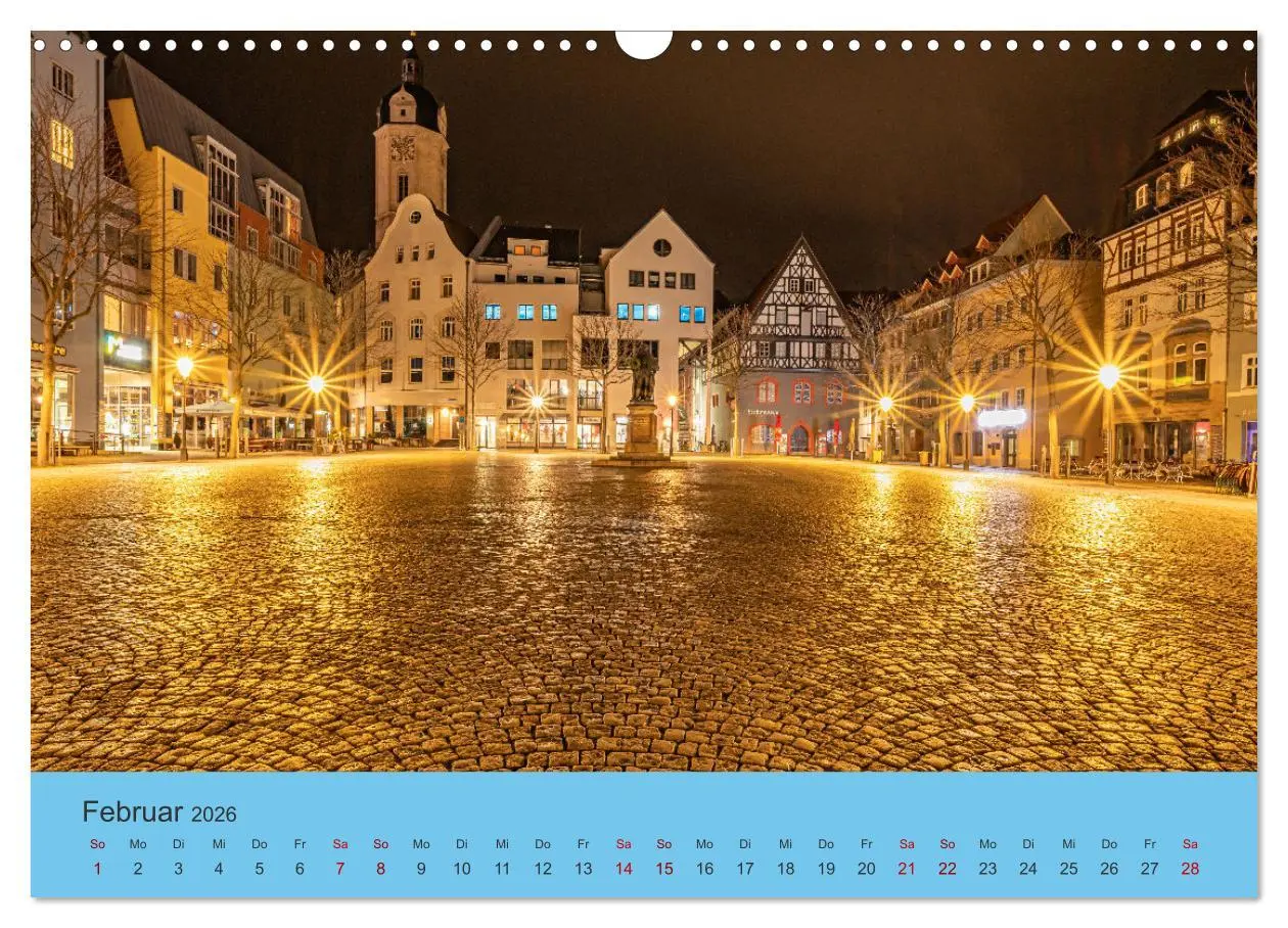 Bild: 9783457516324 | Jena in Bildern (Wandkalender 2026 DIN A3 quer), CALVENDO...
